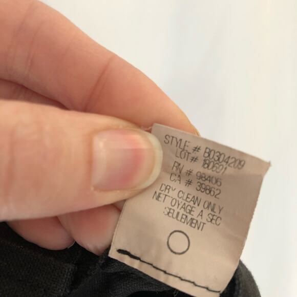 Theory Black Sleeveless Sheath Dress Womens 2 Mini Classic Preppy Office - Picture 5 of 10